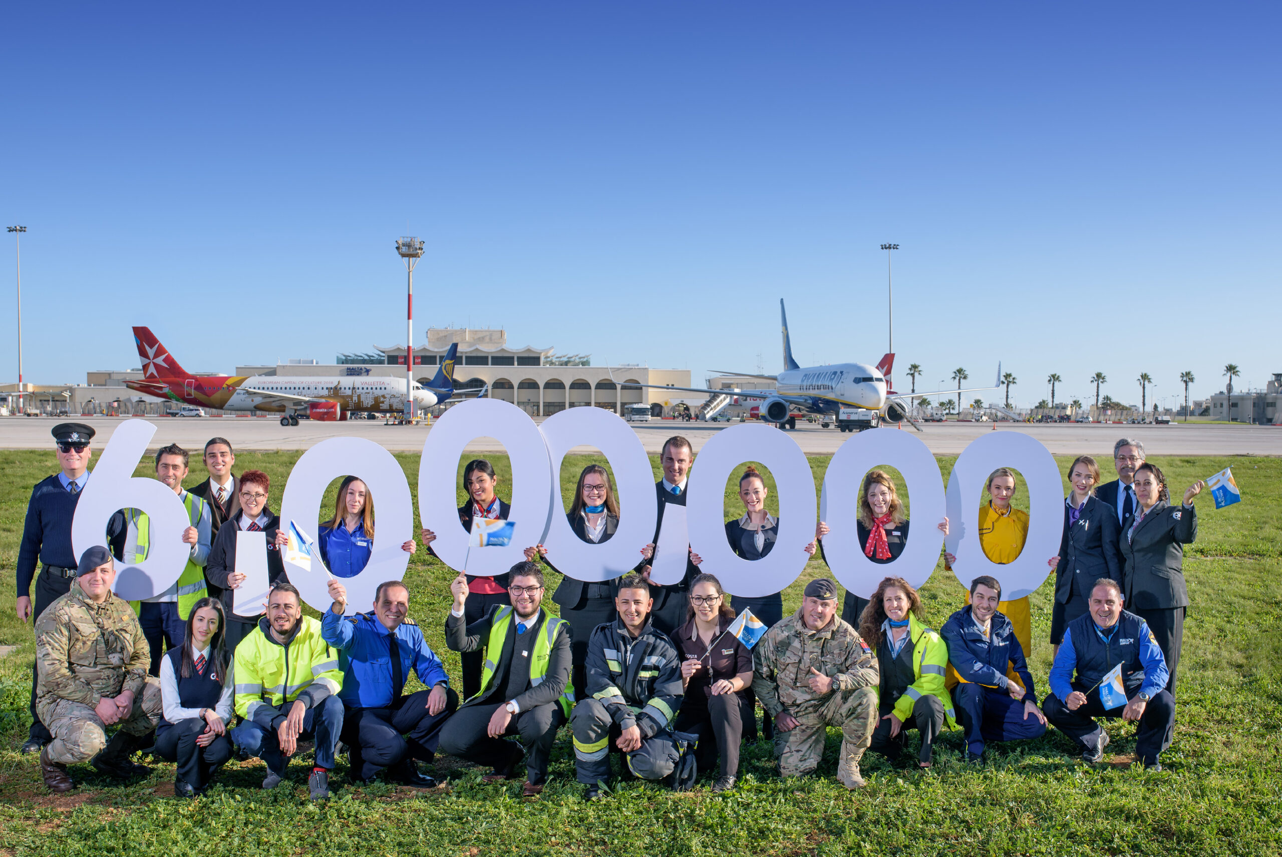 Thumbnail for MALTA INTERNATIONAL AIRPORT WELCOMES ITS 6 MILLIONTH PASSENGER AND BREAKS RECORD