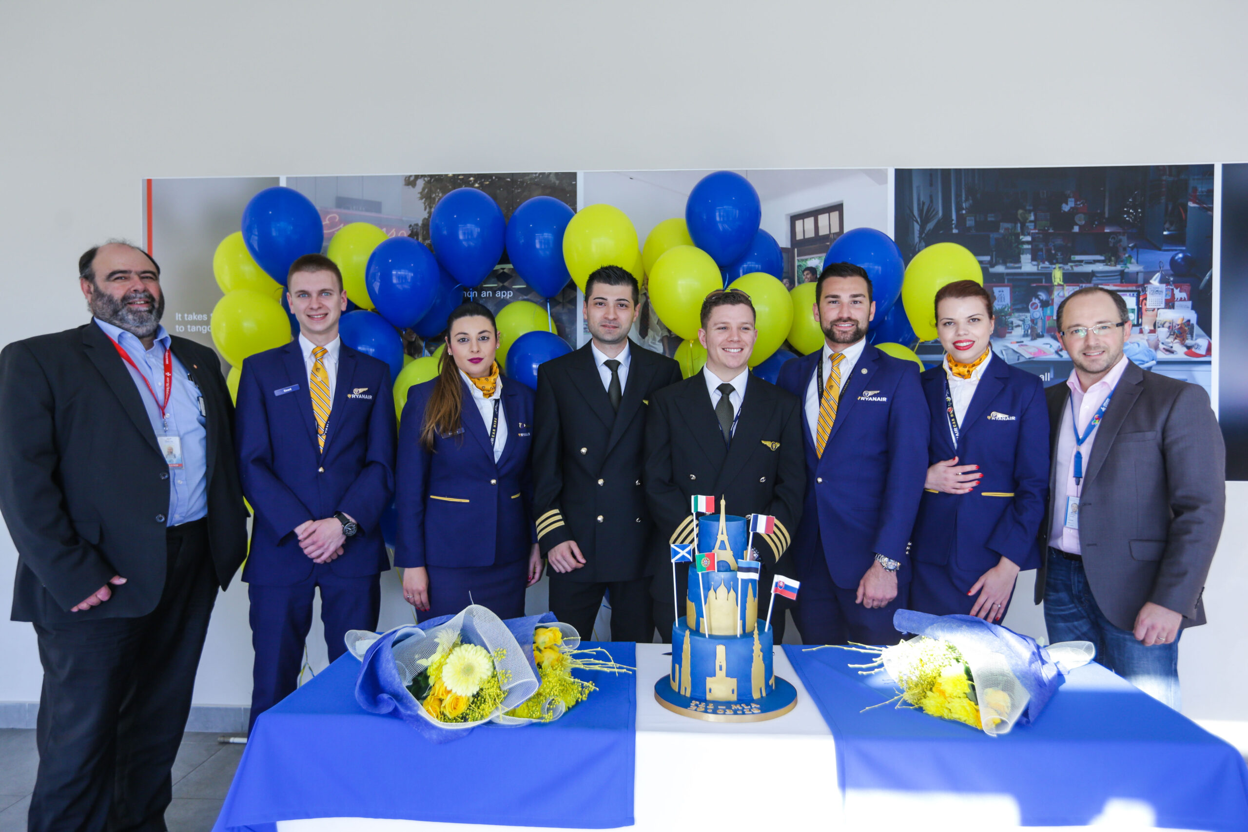 Thumbnail for Malta International Airport celebrates launch of new Ryanair routes