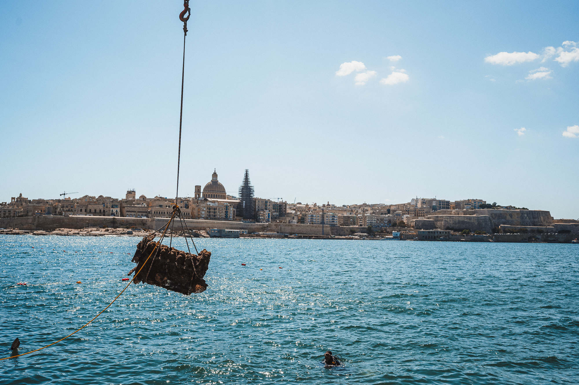 Thumbnail for 3.6 tonnes of waste collected by the Malta Airport Foundation through its annual seabed clean-ups